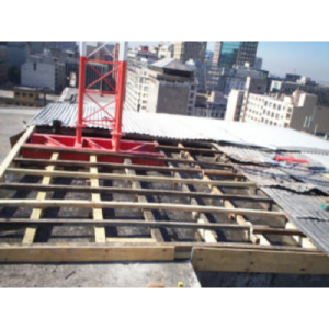 Soporte torre ventada para azotea